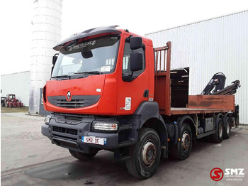 Vrachtwagen met open laadbak, Kraanwagen Renault Kerax 430 hiab 166 B- +remote: afbeelding 3