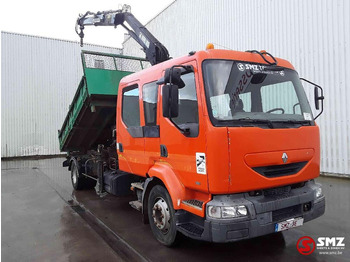 Kipper vrachtwagen RENAULT Midlum 210