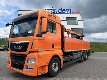 Vrachtwagen met open laadbak MAN TGX 26.480
