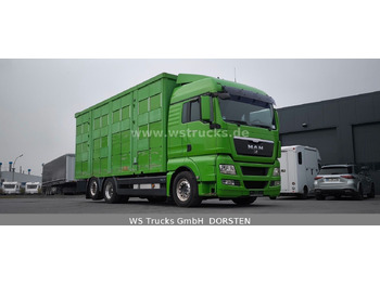 Paardenvrachtwagen MAN TGX 26.480 XL KABA   3 Stock Viehtransporter: afbeelding 4