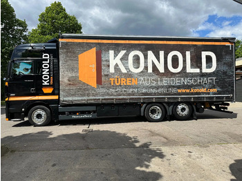Schuifzeilen vrachtwagen MAN TGX 26.540 FNLL Pritsche / Plane Festaufbau Jumbo MEGA: afbeelding 2
