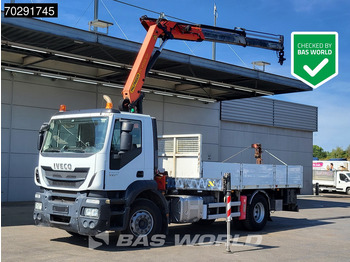 Vrachtwagen met open laadbak IVECO Stralis