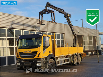 Leasing Iveco Stralis 310 6X2 RHD! Atlas 135.2VE-A11 Crane Lift-Lenkachse ACC Euro 6 Iveco Stralis 310 6X2 RHD! Atlas 135.2VE-A11 Crane Lift-Lenkachse ACC Euro 6: afbeelding 1