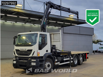 Vrachtwagen met open laadbak IVECO Stralis