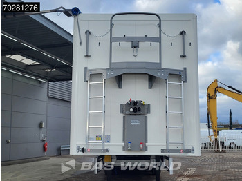 Nieuw Schuifvloer oplegger Knapen K100 10MM 92m3 3 axles NEW 92M3 10mm Liftachse: afbeelding 5
