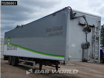 Schuifvloer oplegger Knapen K100 3 axles Powersheet Liftachse 92m3: afbeelding 3
