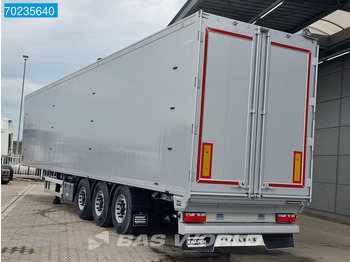 Nieuw Schuifvloer oplegger Knapen K100 6MM 92m3 3 axles NEW 6mm 92M3 Liftachse: afbeelding 2