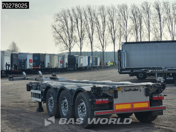 Containertransporter/ Wissellaadbak oplegger Lecitrailer SR3EC 3 axles UNUSED Liftachse Multi'45: afbeelding 2
