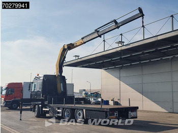 Vrachtwagen met open laadbak, Kraanwagen MAN TGA 26.430 6X2 Palfinger PK32080 Kran Crane Manual Liftachse Euro 4: afbeelding 2