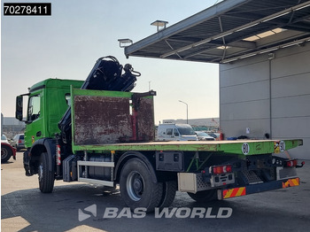 Vrachtwagen met open laadbak, Kraanwagen Mercedes-Benz Arocs 1830 4X2 Hiab 122 ES-3 HIPRO Kran Crane Big-Axle Euro 6: afbeelding 2