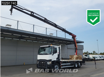 Vrachtwagen met open laadbak RENAULT C 380