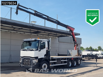 Vrachtwagen met open laadbak RENAULT C 480