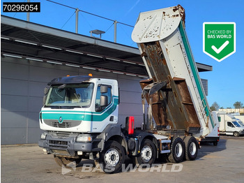Kipper vrachtwagen RENAULT Kerax 460