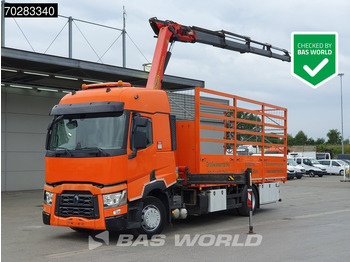 Vrachtwagen met open laadbak RENAULT T 380