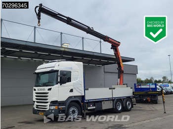 Vrachtwagen met open laadbak SCANIA R 410