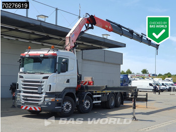 Vrachtwagen met open laadbak SCANIA R 480