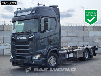 Containertransporter/ Wissellaadbak vrachtwagen SCANIA S 540