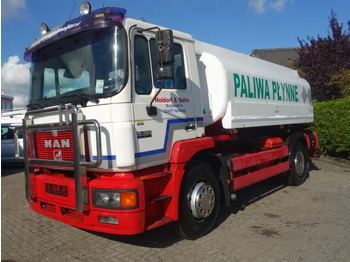 Tankwagen MAN 19-264 manual fuelpump 13500 liter,6 cil: afbeelding 2