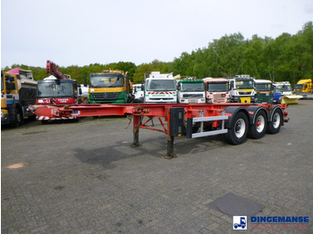 Containertransporter/ Wissellaadbak oplegger BURG