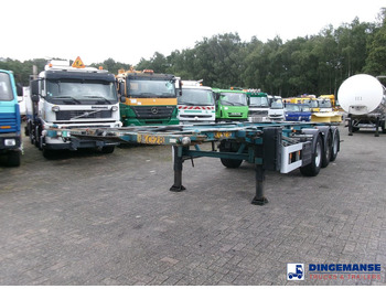 Containertransporter/ Wissellaadbak oplegger VAN HOOL 20'/30'