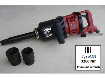 Werkplaats toebehoor AIW3260 Nm 1 Inch impact wrench with long shaft: afbeelding 2
