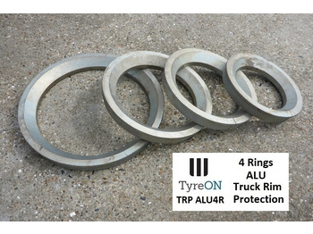 Werkplaats toebehoor TRP ALU4R 4 pieces protection rings for aluminium / alloy truck rims - Ø175 mm - Ø201 mm - Ø220 mm - Ø220 mm: afbeelding 2