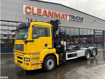 Haakarmsysteem vrachtwagen, Kraanwagen MAN TGA 26.360 Hiab 16 Tonmeter laadkraan: afbeelding 2
