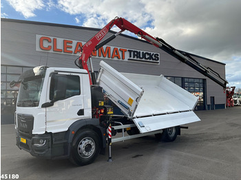 Nieuw Kipper vrachtwagen MAN TGM 18.320 Euro 6 Fassi 13 Tonmeter laadkraan NEW AND UNUSED!: afbeelding 2
