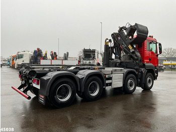 Haakarmsysteem vrachtwagen, Kraanwagen MAN TGS 35.400 8x4 Euro 6 HMF 16 Tonmeter Z-kraan: afbeelding 4