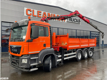 Leasing MAN TGS 35.400 8x4 Euro 6 Palfinger 17 Tonmeter Z-kraan MAN TGS 35.400 8x4 Euro 6 Palfinger 17 Tonmeter Z-kraan: afbeelding 2