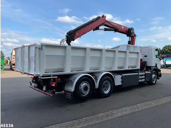 Kipper vrachtwagen, Kraanwagen Scania P 340 Euro 6 CNG HMF 25 Tonmeter laadkraan Just 72.852 km!: afbeelding 5 Kipper vrachtwagen, Kraanwagen Scania P 340 Euro 6 CNG HMF 25 Tonmeter laadkraan Just 72.852 km!: afbeelding 5