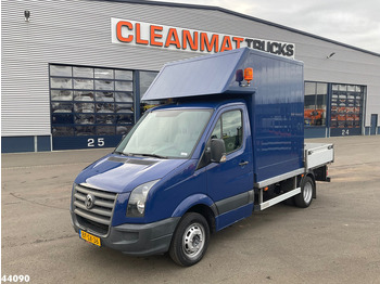Kraanwagen Volkswagen Crafter Servicewagen Hiab 1,3 Tonmeter laadkraan Just 123.645 Km!: afbeelding 2