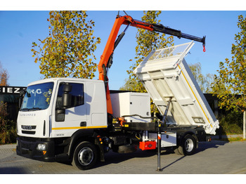 Kipper vrachtwagen IVECO EuroCargo 120E