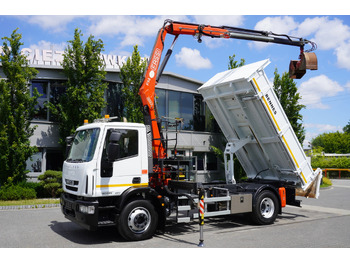 Kipper vrachtwagen IVECO EuroCargo 160E