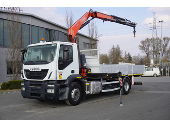 Vrachtwagen met open laadbak IVECO Stralis