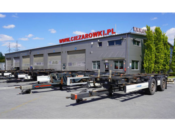 Containertransporter/ Wissellaadbak aanhangwagen KRONE