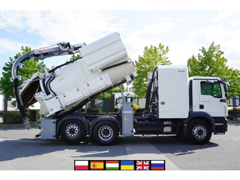Vacuümwagen MAN TGM 26.340