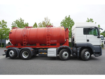 Tankwagen MAN TGS 35.420 8×2 / NEW septic barrel 13000 L / 3 steered axles: afbeelding 5