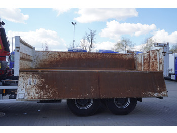 Kipper vrachtwagen, Kraanwagen MERCEDES-BENZ Actros 2641 6×4 E5 / Crane / Dumper / 110000 km!: afbeelding 4