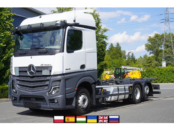 Containertransporter/ Wissellaadbak vrachtwagen MERCEDES-BENZ Actros 2545