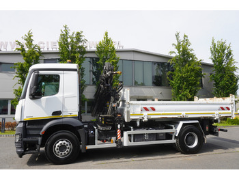 Leasing MERCEDES-BENZ Arocs 1833 / 87,000 km!!! / Hds HIAB X-DUO 128 B-2 / three-sided tipper MERCEDES-BENZ Arocs 1833 / 87,000 km!!! / Hds HIAB X-DUO 128 B-2 / three-sided tipper: afbeelding 5
