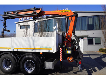 Vrachtwagen met open laadbak, Kraanwagen RENAULT C380 / 6x4 / HDS Palfinger PK 18002-EH 6000 kg: afbeelding 5 Vrachtwagen met open laadbak, Kraanwagen RENAULT C380 / 6x4 / HDS Palfinger PK 18002-EH 6000 kg: afbeelding 5