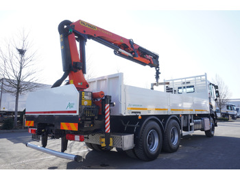 Vrachtwagen met open laadbak, Kraanwagen RENAULT C380 / 6x4 / HDS Palfinger PK 18002-EH 6000 kg: afbeelding 4 Vrachtwagen met open laadbak, Kraanwagen RENAULT C380 / 6x4 / HDS Palfinger PK 18002-EH 6000 kg: afbeelding 4