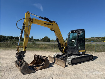 Rupsgraafmachine 2019 Yanmar ViO82 Pelle Sur Chenilles Tracked Excavator: afbeelding 2