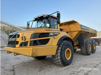 Kiepwagen met knikbesturing VOLVO A40G