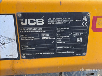 Rupsgraafmachine JCB