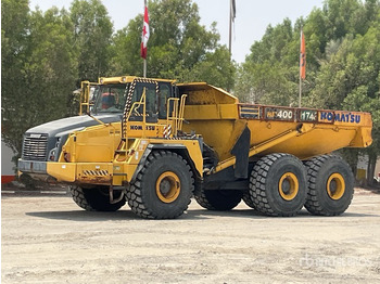 Kiepwagen met knikbesturing KOMATSU HM400