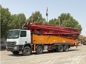Betonpomp 2020 Mercedes-Benz Actros 4141 2020 Sany SYM5449THBE 56 m on 8 ... Concrete Pump Truck: afbeelding 2