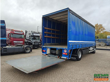 Schuifzeilen vrachtwagen DAF FA LF280 4x2 Dagcab Euro6 - 6CIL - SchuifzeilenBak 7.5m + Laadklep 2500kg - HH Vloer: afbeelding 3