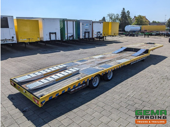 Dieplader oplegger Jumbo T0120 DUE SemiDieplader - 2-Assen BPW  - Uitschuifbaar - Wielkuipen - Lier 2500KG - 80CM: afbeelding 3